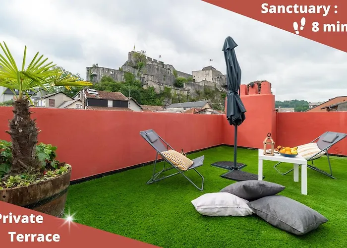 Air-Conditioned Flat With Terrace - Private & Independent - Lourdes